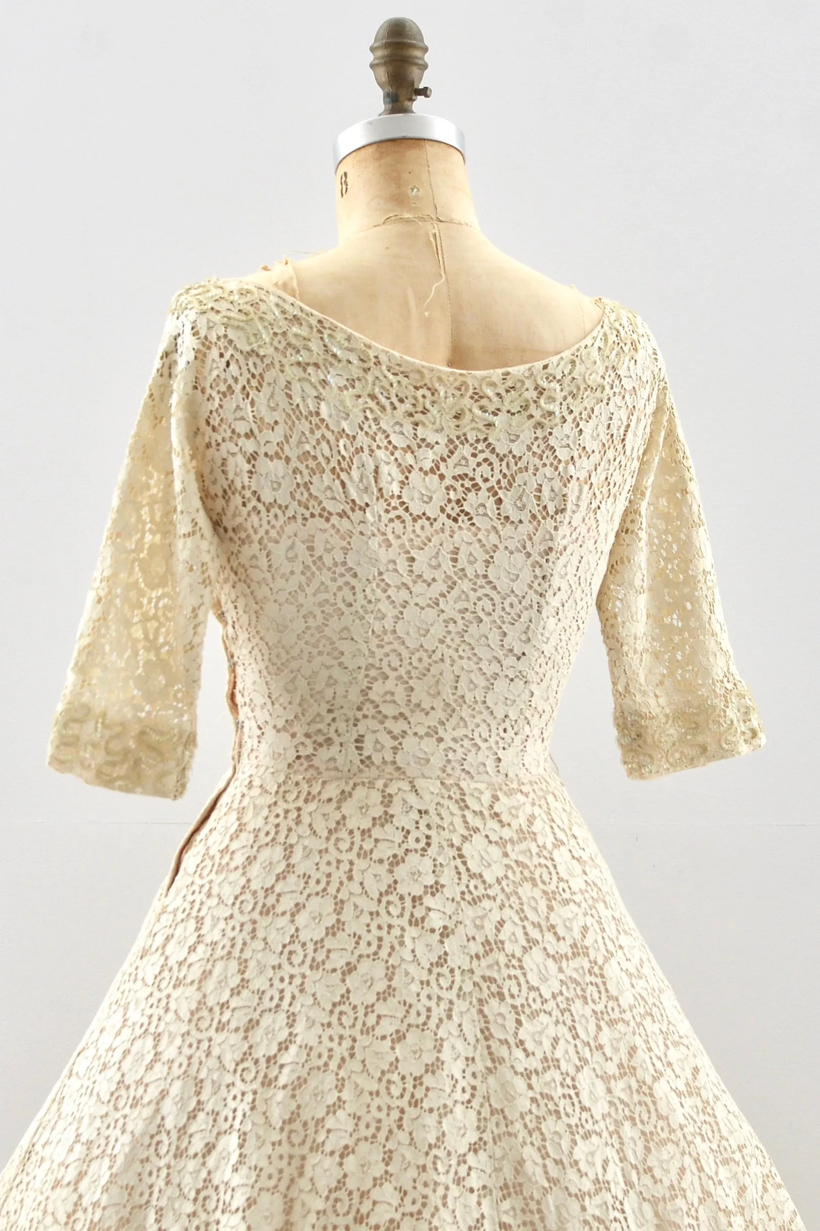 1950's Lace Dress | Small