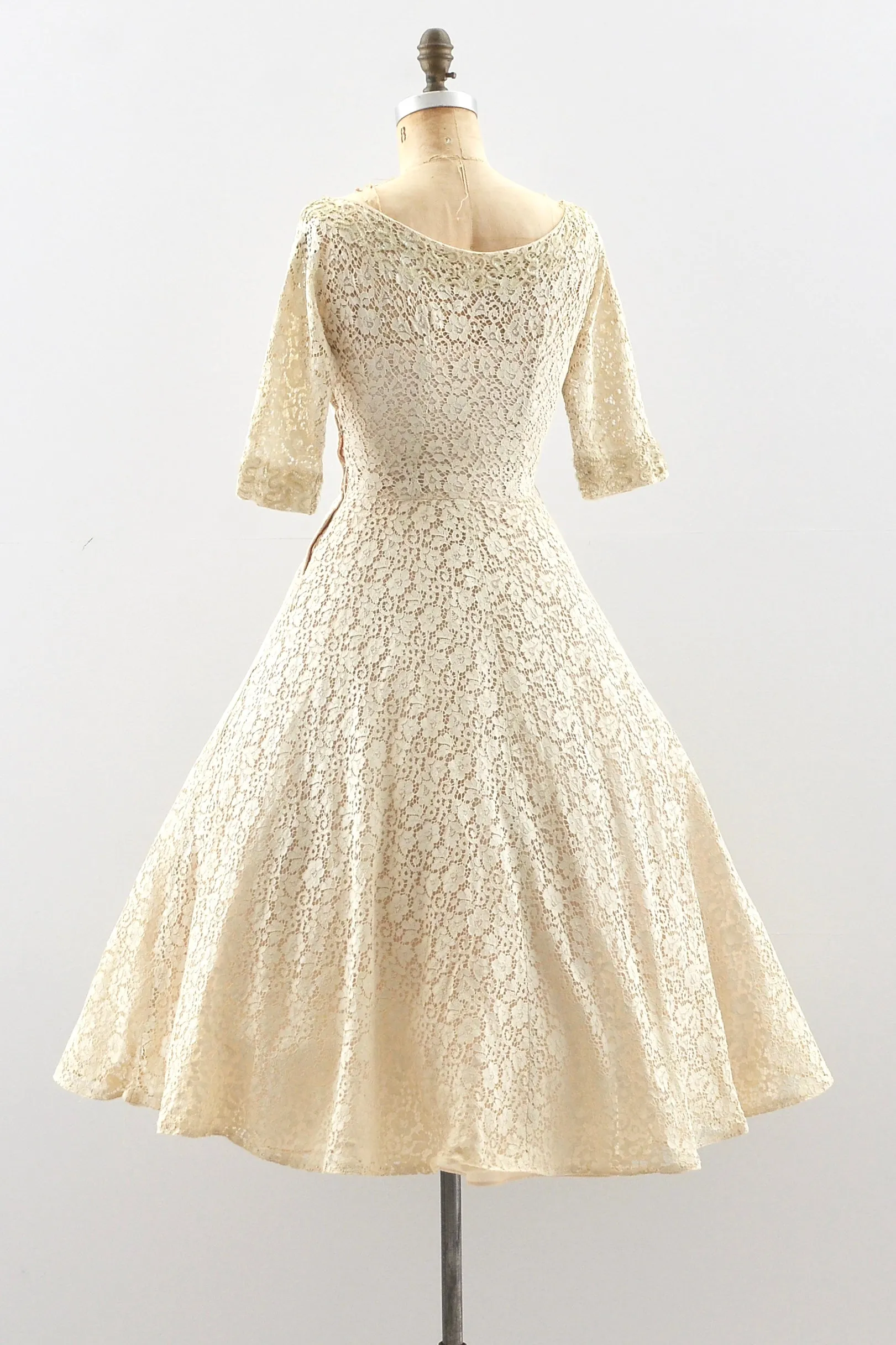 1950's Lace Dress | Small