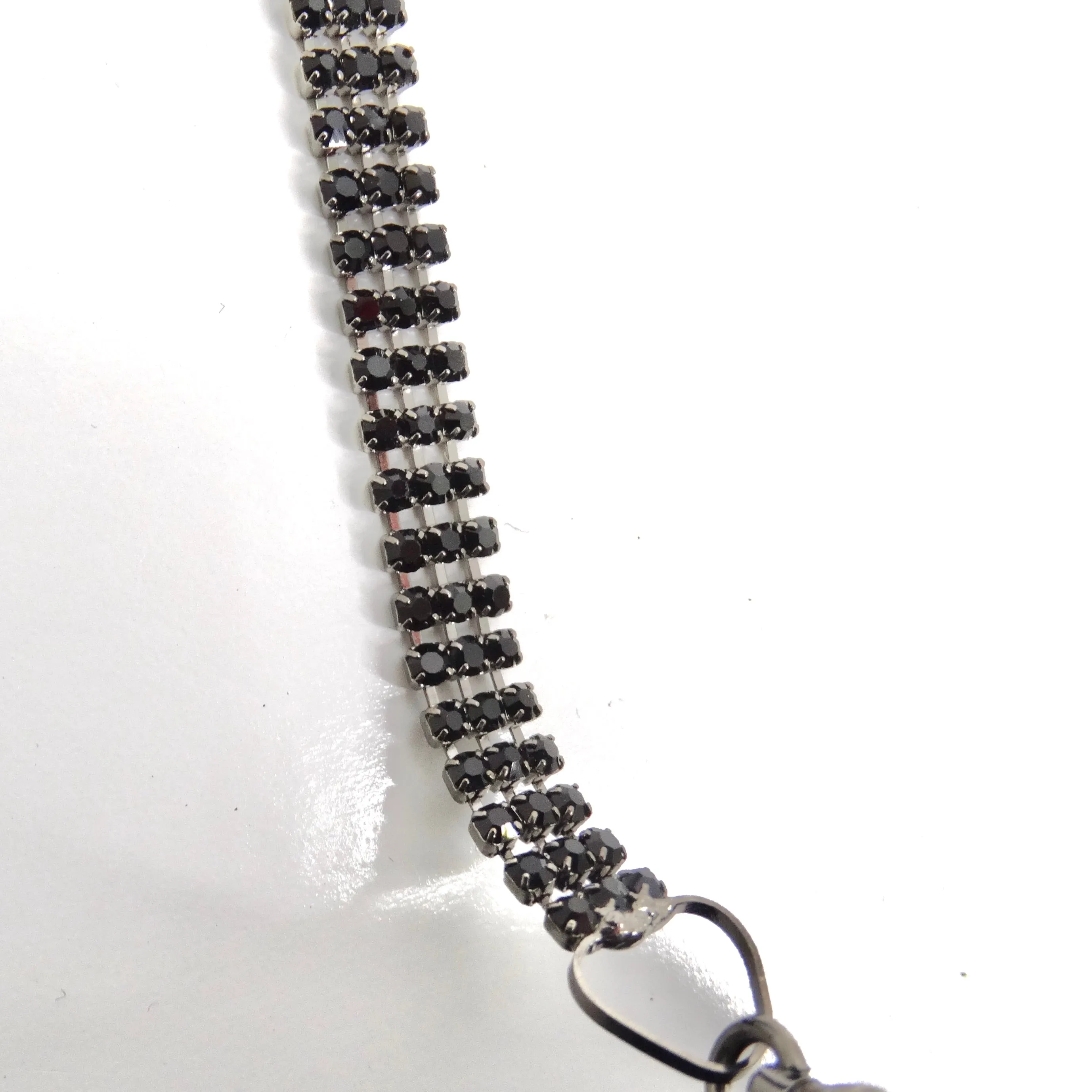 1990s Crystal Embellished Clutch Bag