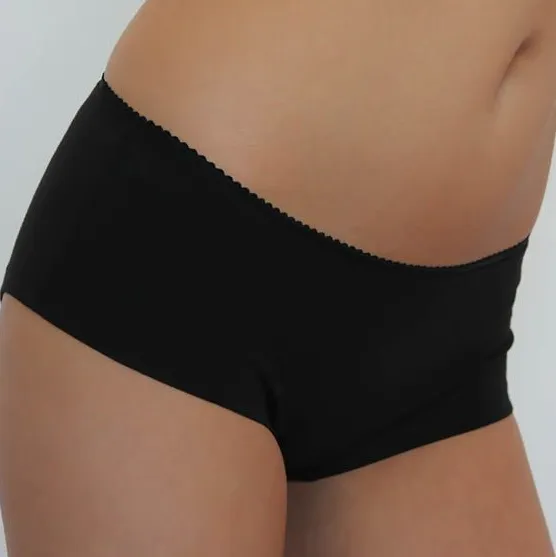 95% Organic Cotton, 5% Elastane Single Jersey - Black (2SP081)
