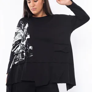A-Line Pullover Top with Pockets