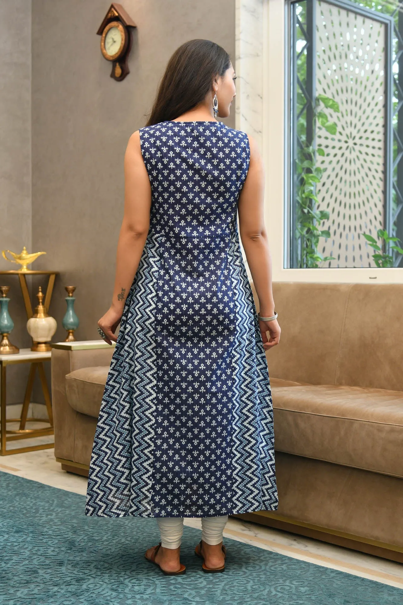 AAHELI ANVIKA PRINTED A-LINE KURTA