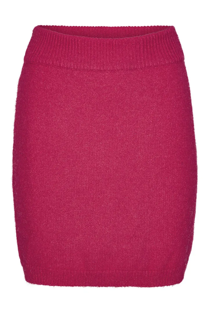 Adriana Knit Skirt - Pink