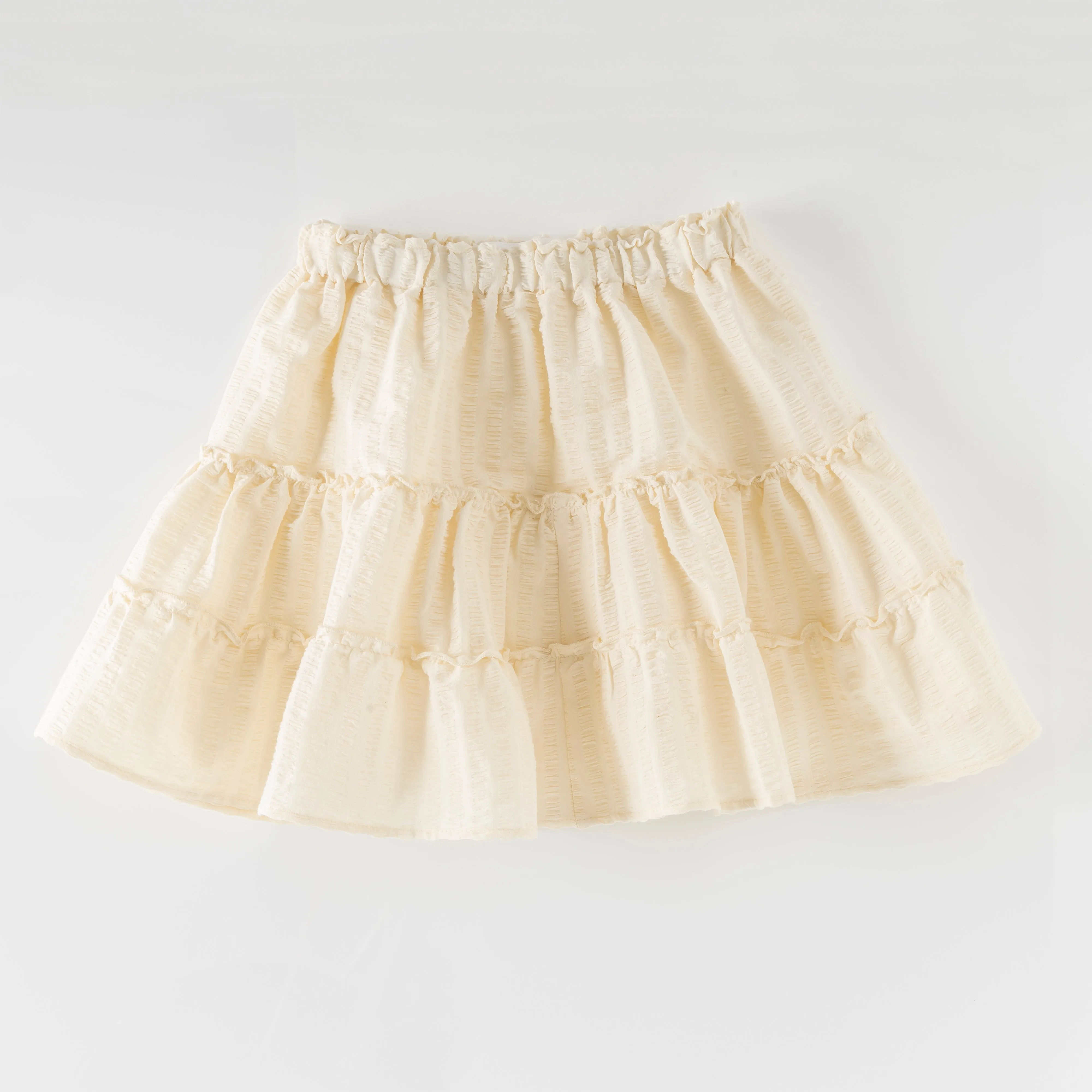 Adriana tofu crinkled skirt by Atelier Parsmei