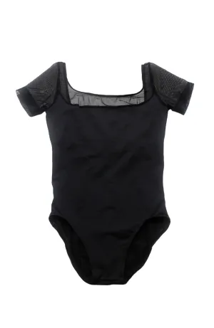 Adult Mesh Cap Sleeve Bodysuit