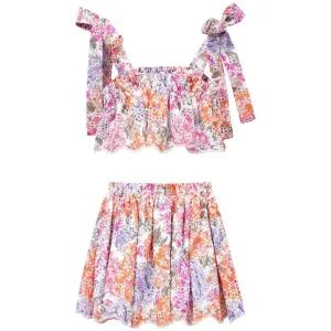 Alegra Embroidered Skirt   Top