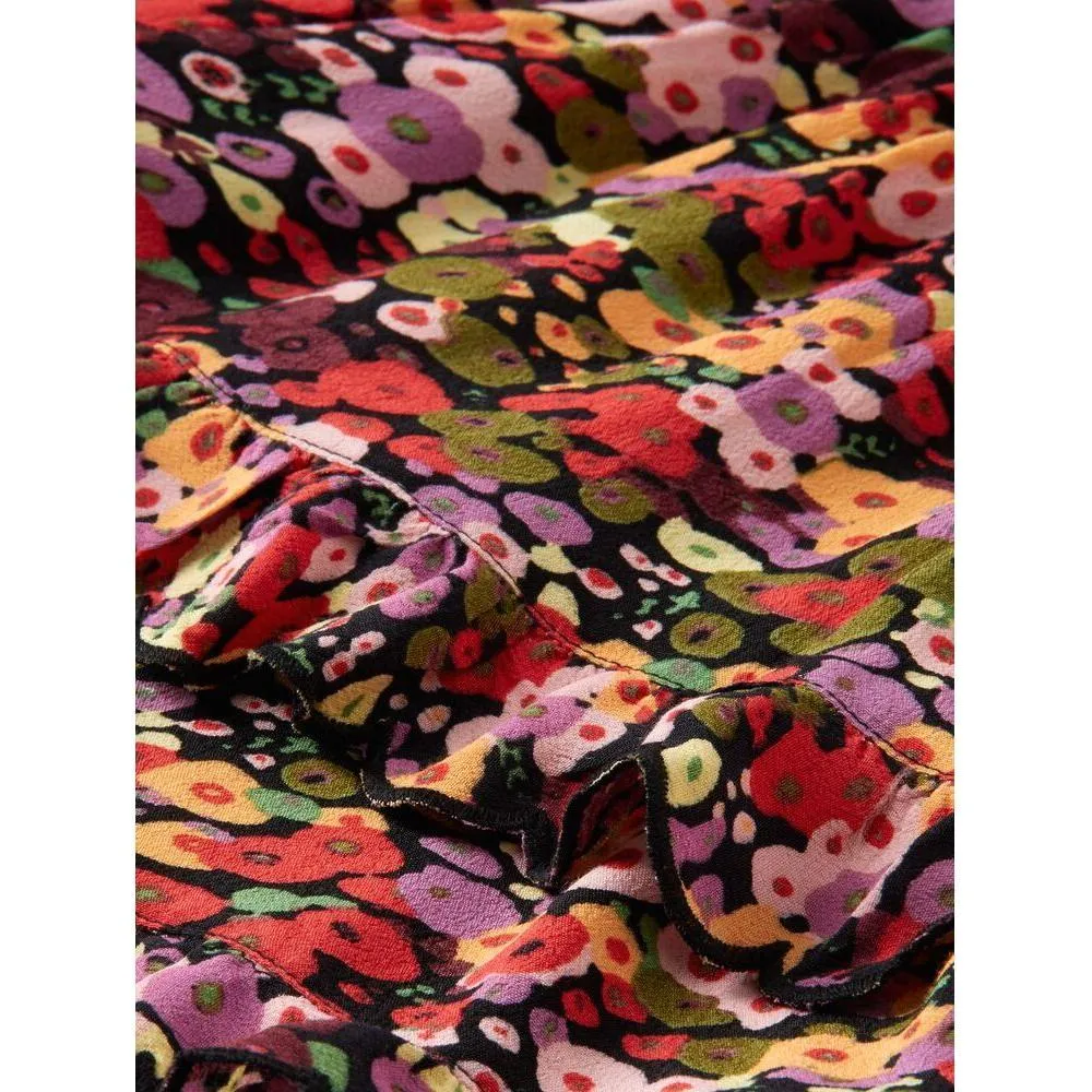 All-Over Printed Layered Skirts