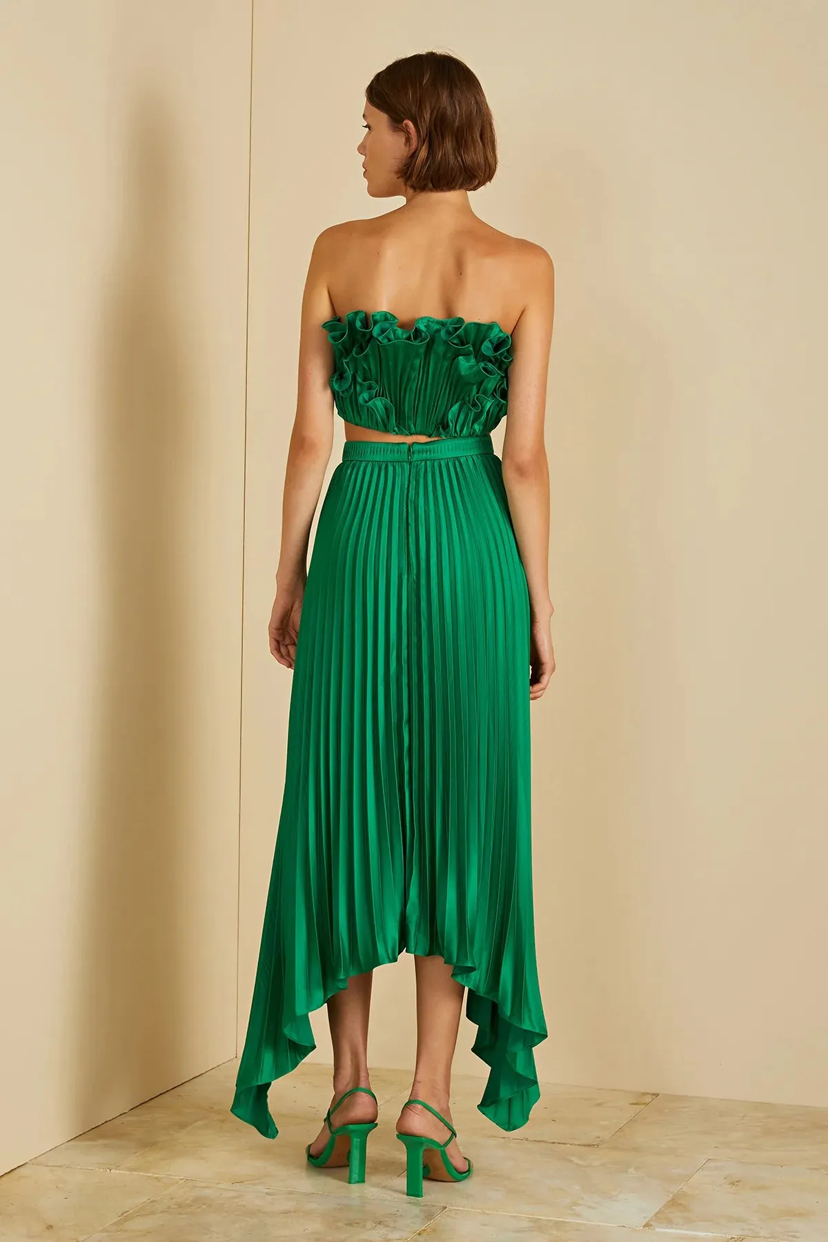 AMUR Olana Midi Skirt