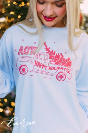 AOII Christmas Long Sleeve Tee