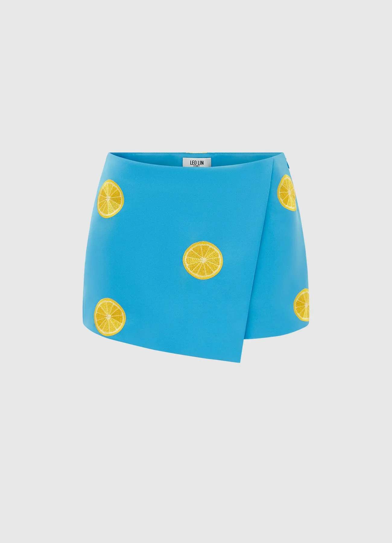 Aria Embroidered Skort - Citrus Embroidery