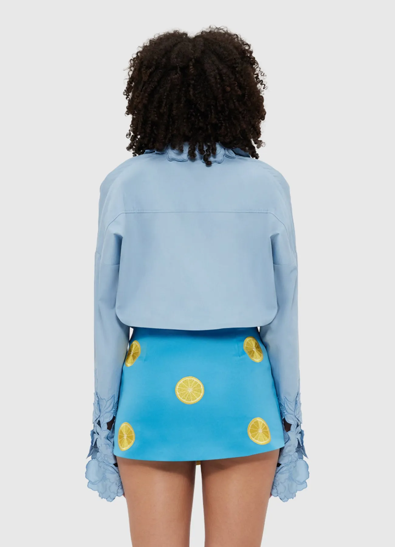Aria Embroidered Skort - Citrus Embroidery