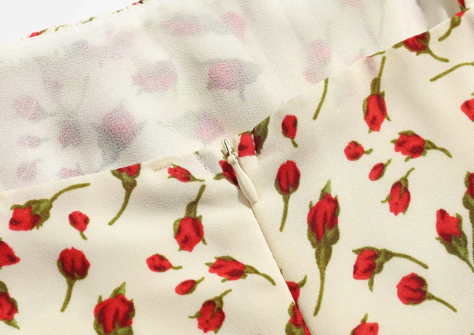 Backless Open Back Floral Printed Suspenders Midi Dress