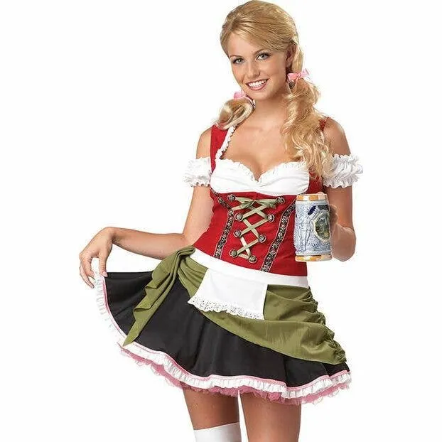 Bavarian Bar Maid, Adult, Short