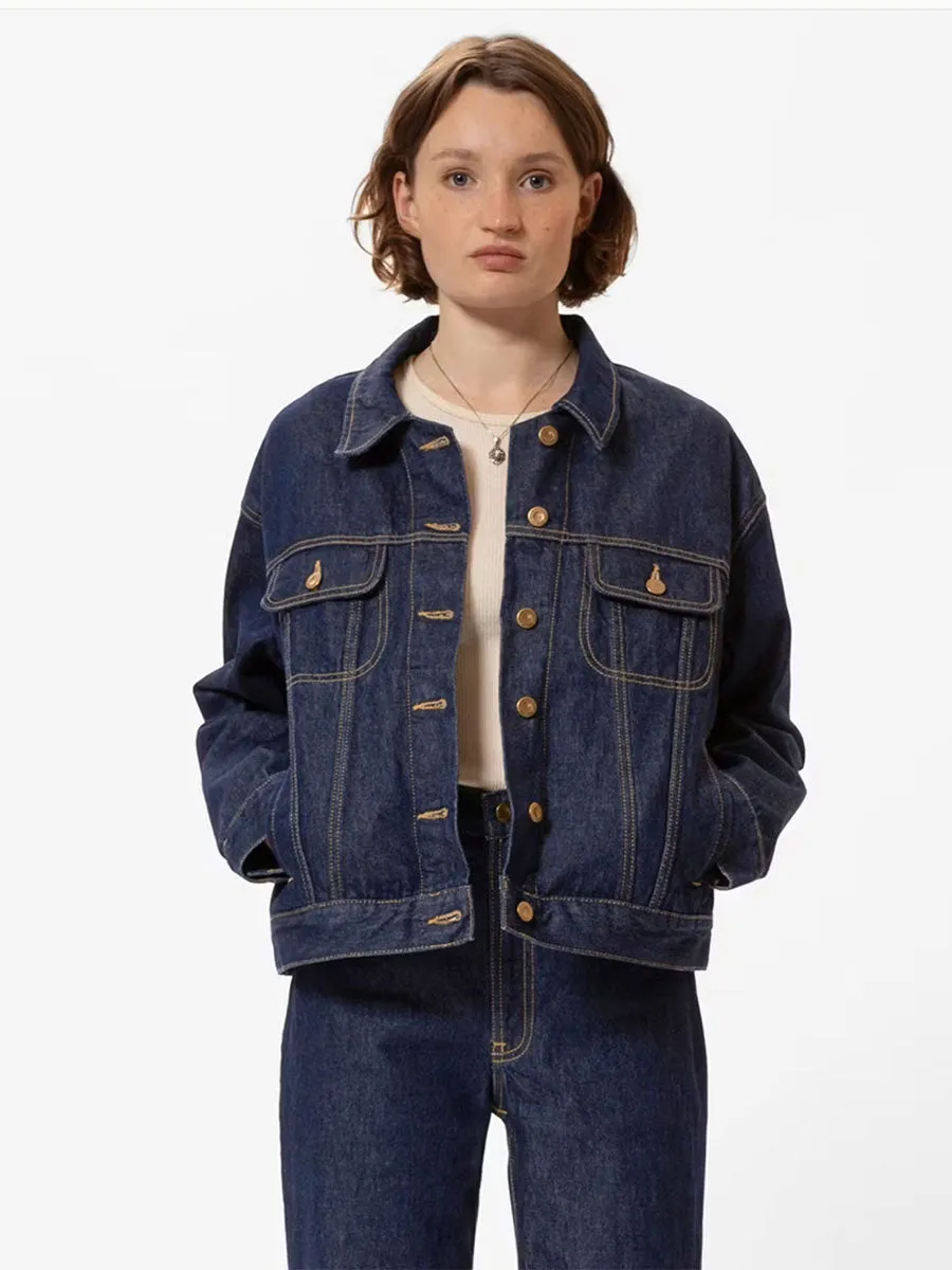 Berit Denim Jacket - Classic Blue
