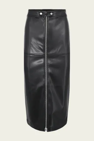 Bianca Midi Skirt in Black