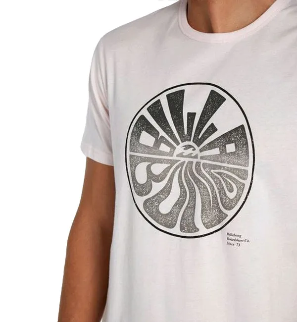 Billabong Sunset Short Sleeved Tshirt - Lilac