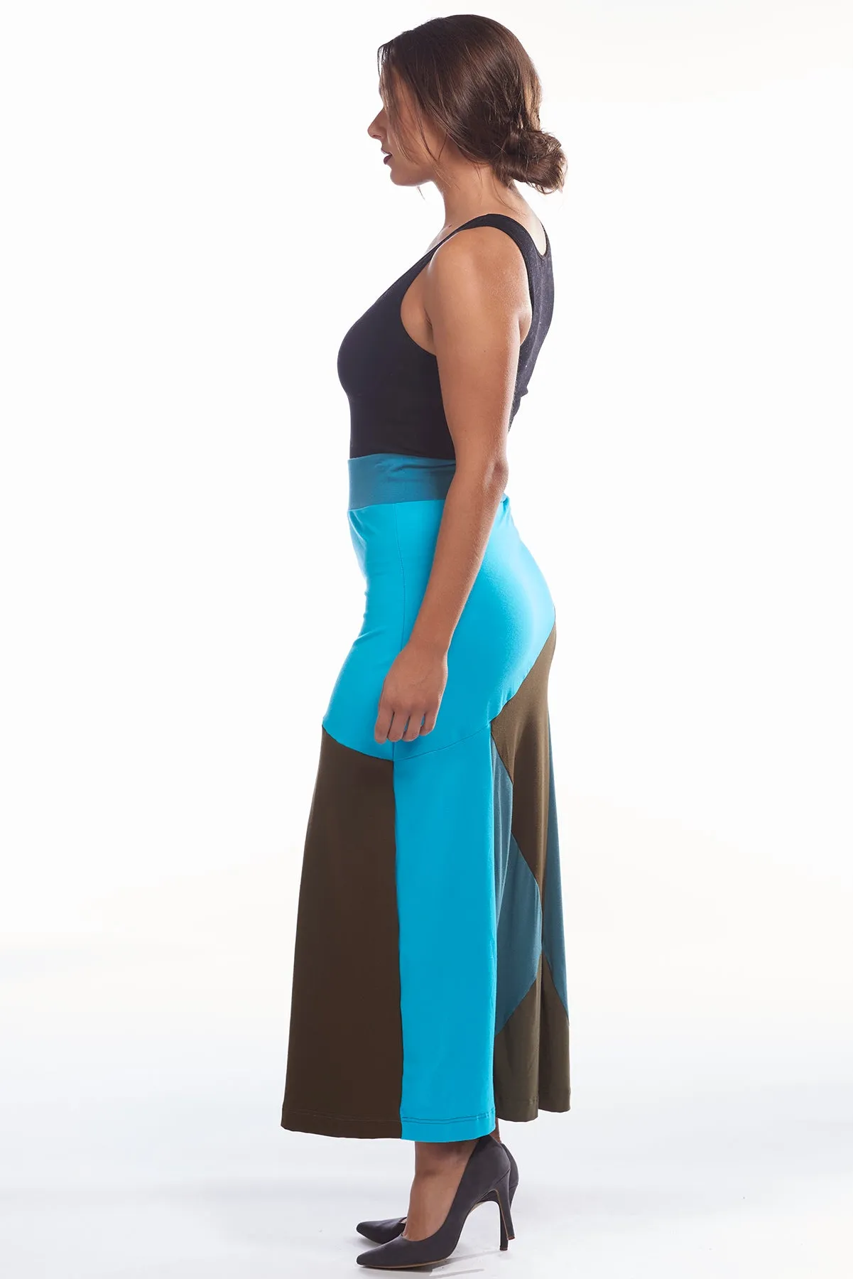 Blue Mosaic Skirt
