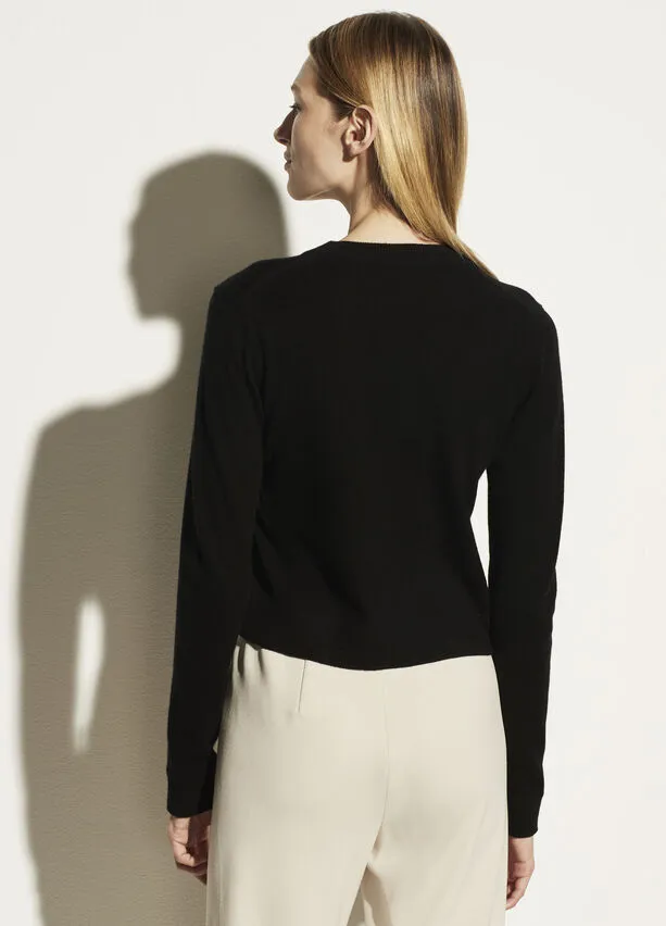 Buttoned Cardigan (Black)
