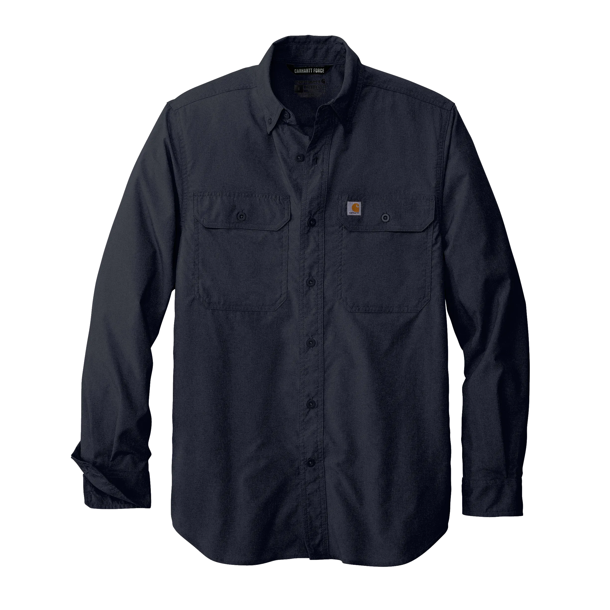 C2305 Mens Force Solid Long Sleeve Shirt