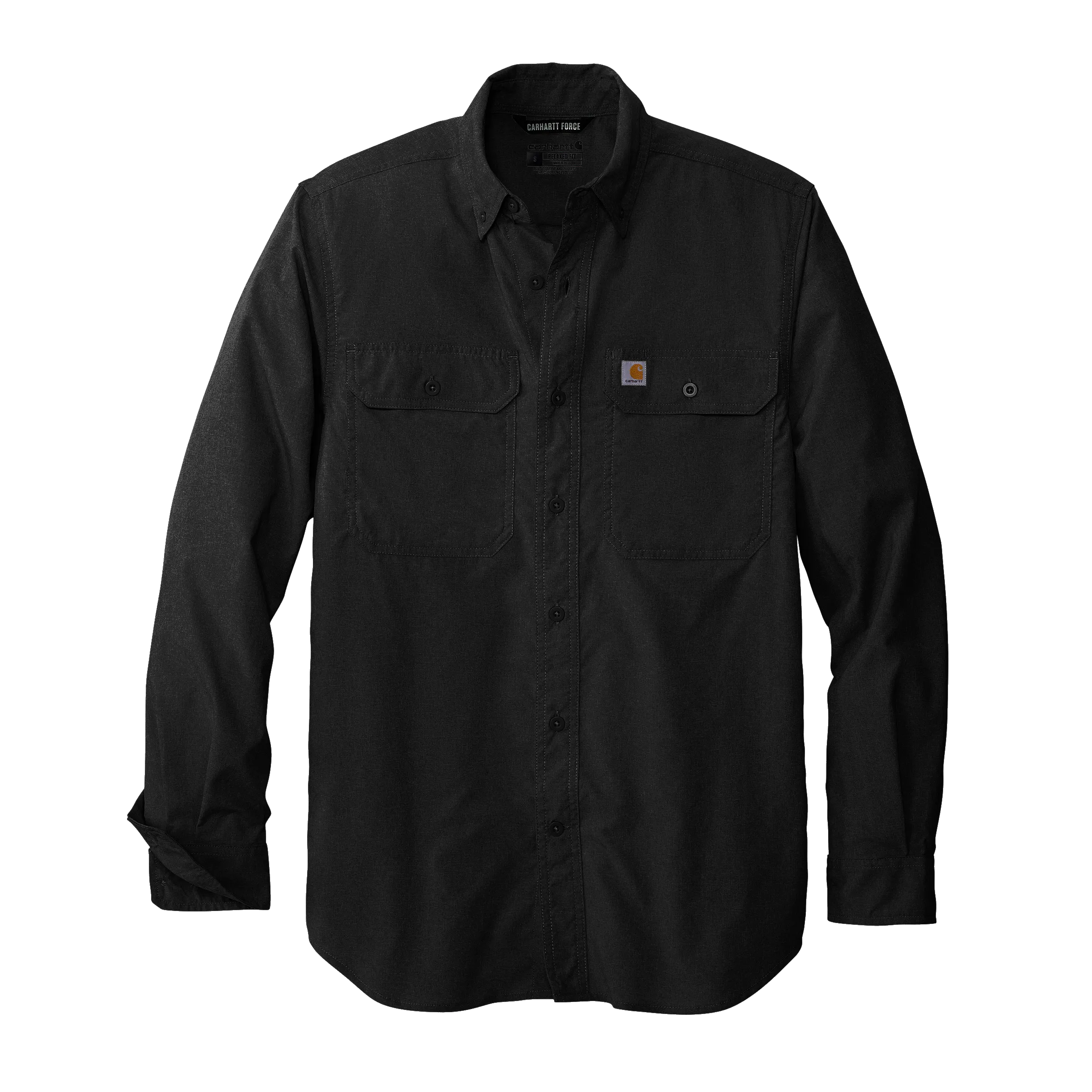 C2305 Mens Force Solid Long Sleeve Shirt