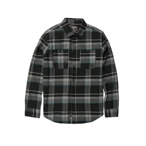 Campo Elijo Long Sleeve Flannel Shirt - Black