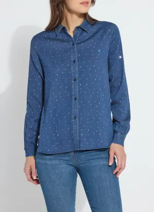 Cataleya Crystal St Chambray Shirt