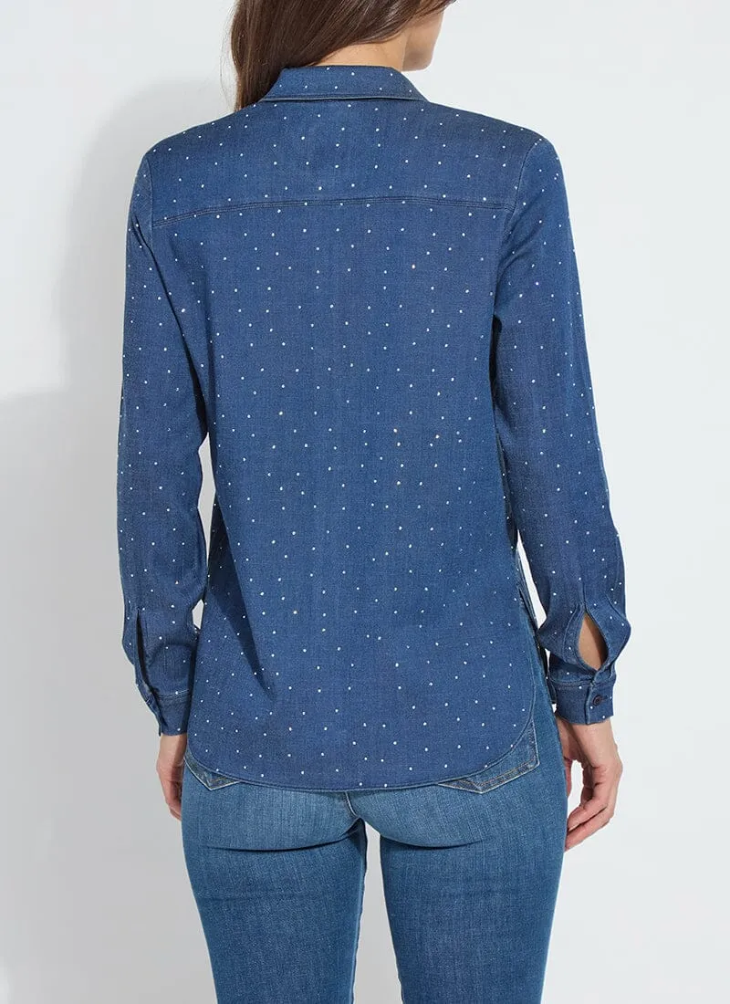 Cataleya Crystal St Chambray Shirt