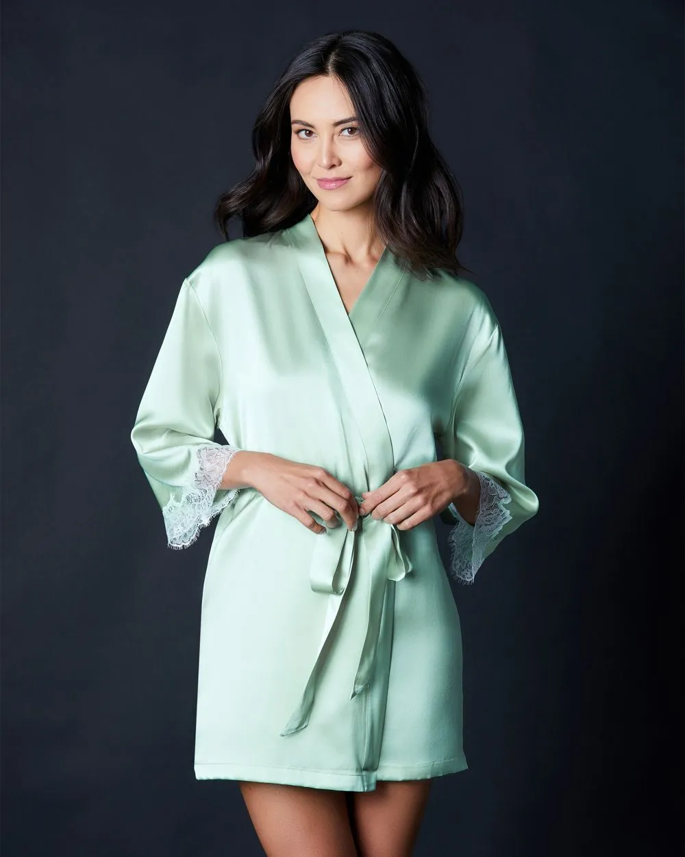 Charlotte Short Robe