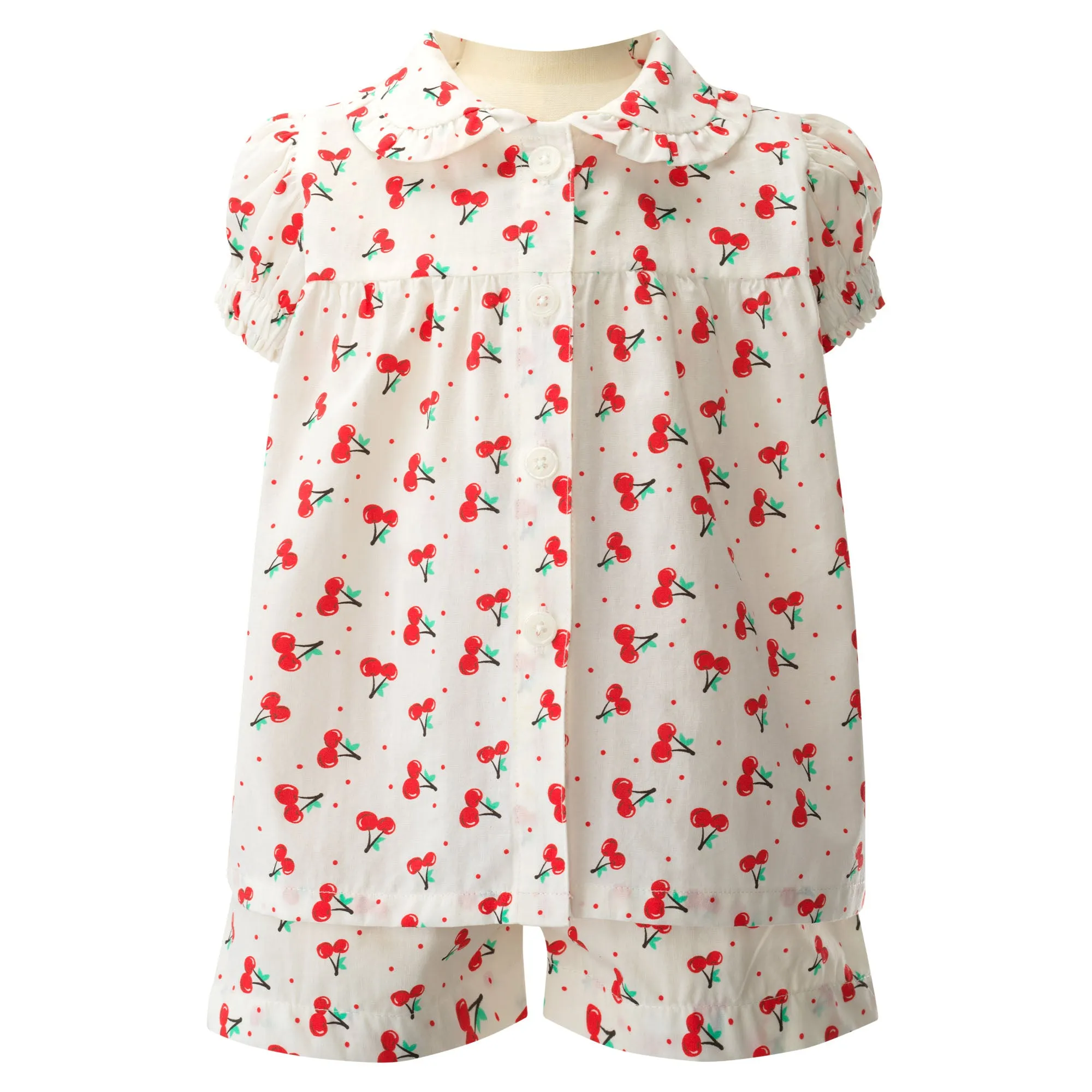 Cherry Babydoll Short Pyjamas