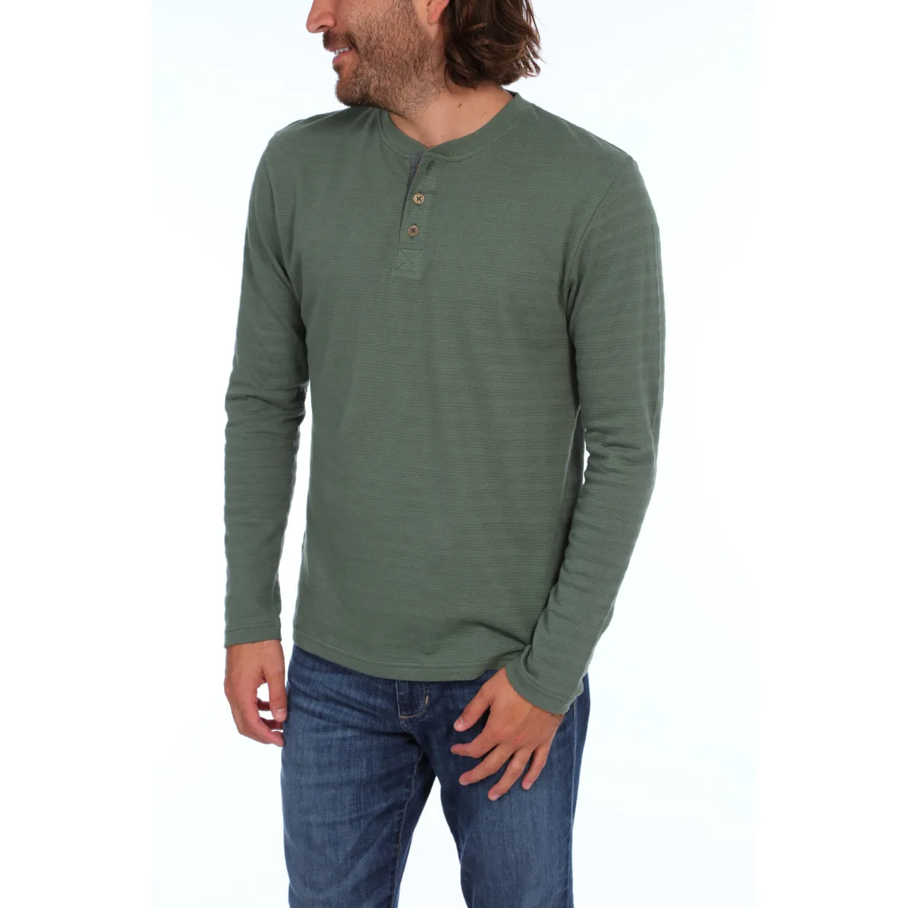 Clark Long Sleeve Henley