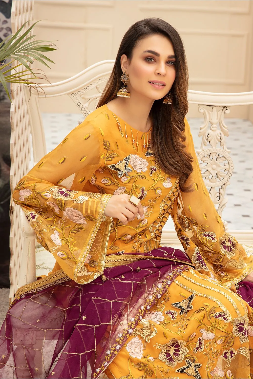 Classic Mustard Yellow Dress For Any Festive Wear # C2086