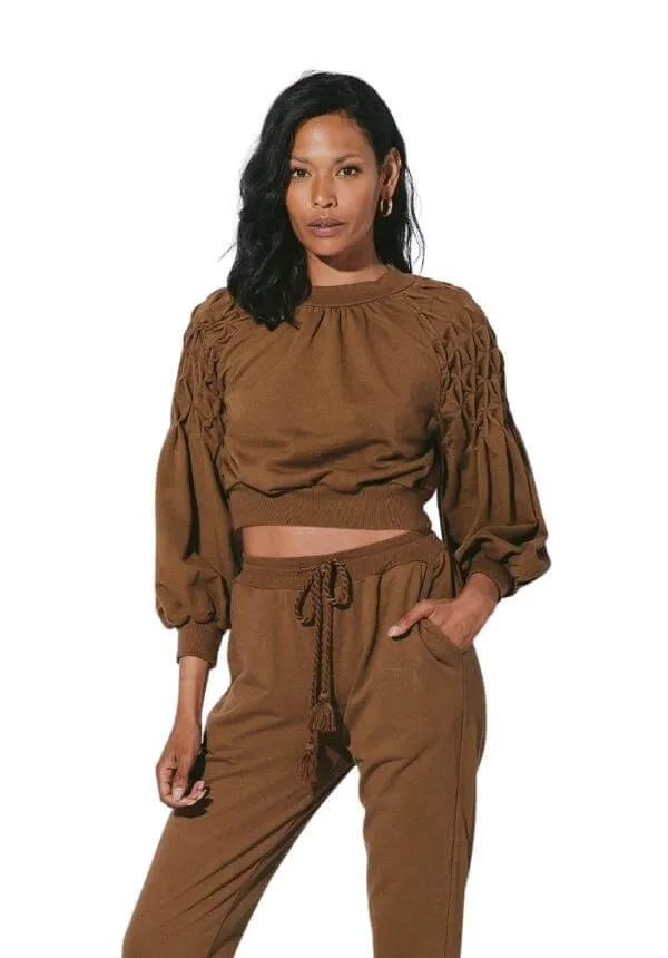 Cleobella Kelly Pullover in Amber