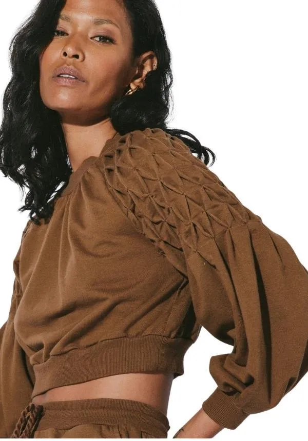 Cleobella Kelly Pullover in Amber