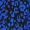 Cobalt Animal Print Collared Midi Dress