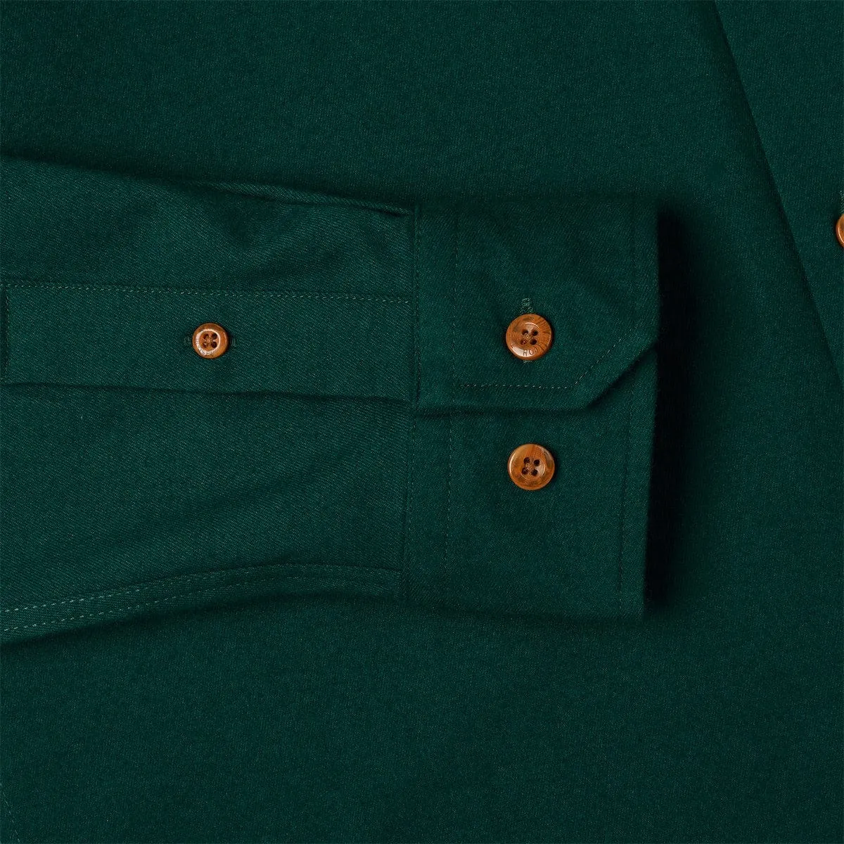 Dark Emerald – BorlandFlex™ Long Sleeve Flannel