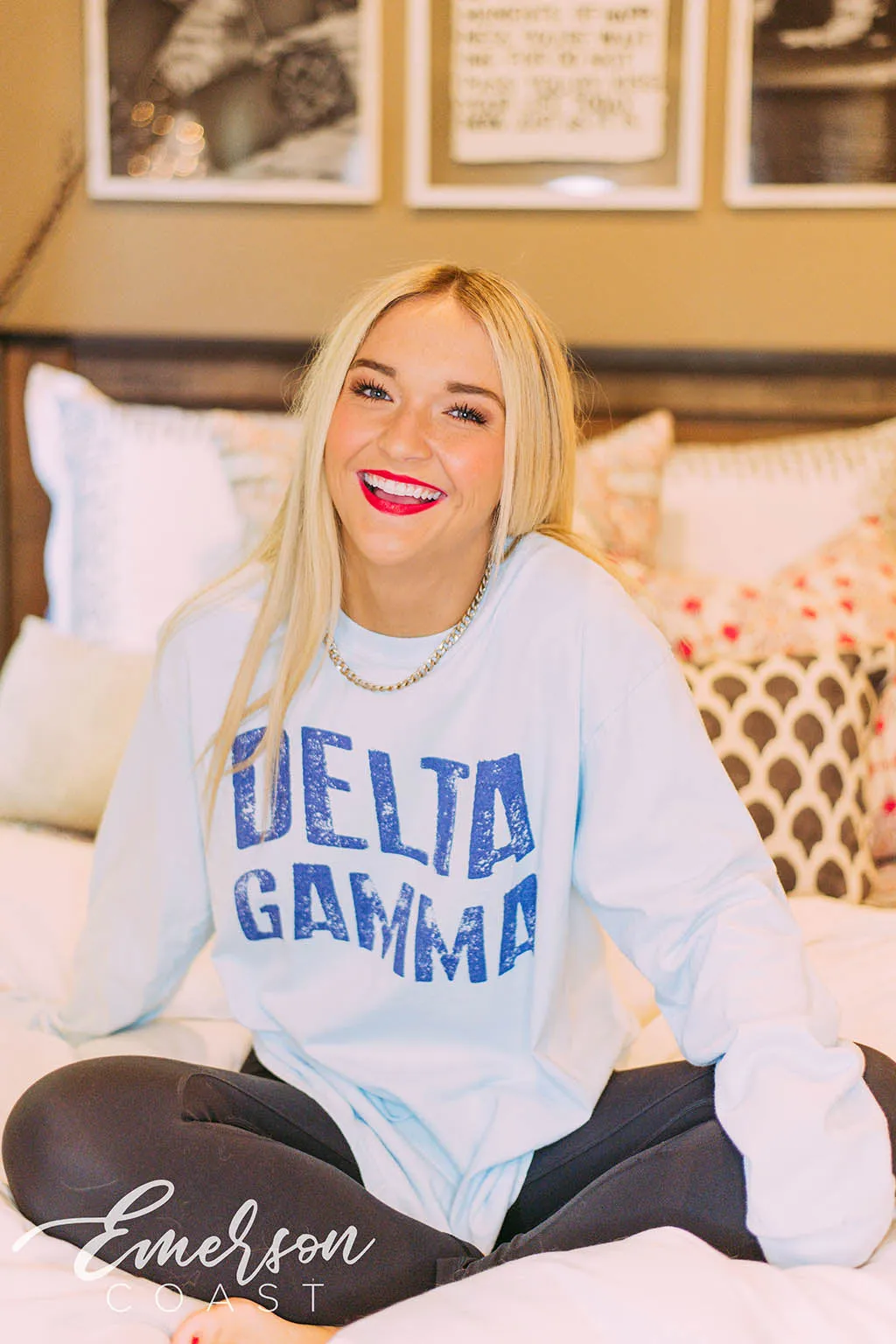 Delta Gamma PR Long Sleeve Tshirt