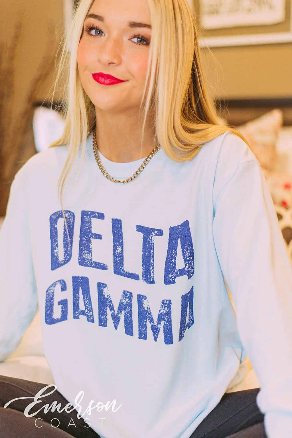Delta Gamma PR Long Sleeve Tshirt
