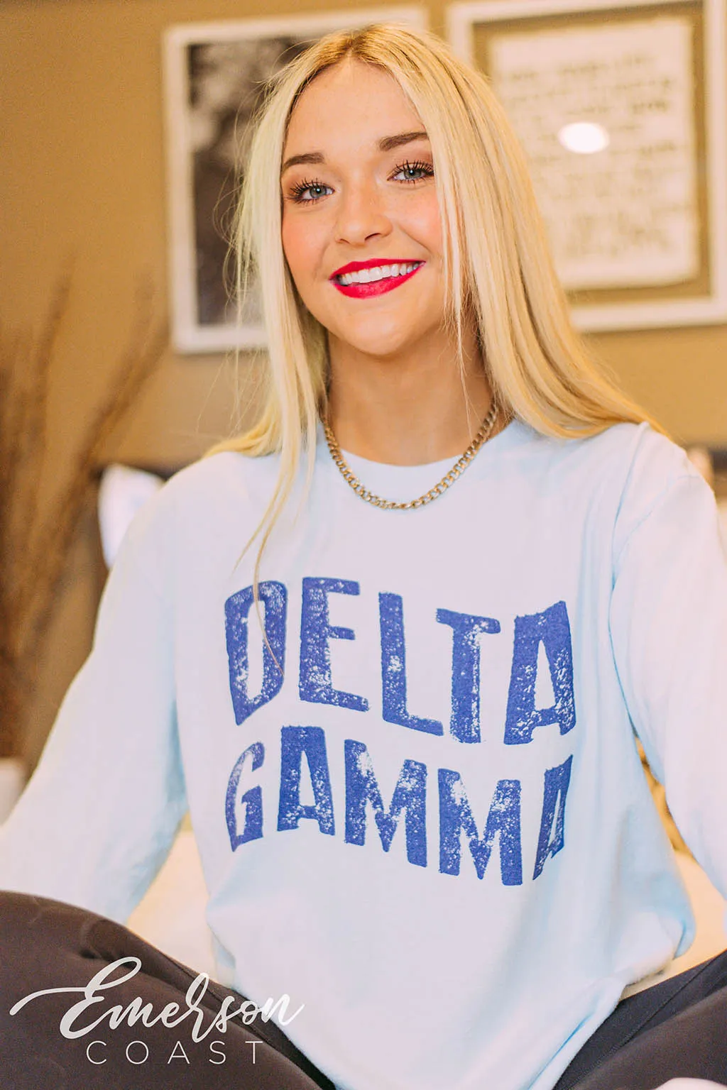 Delta Gamma PR Long Sleeve Tshirt