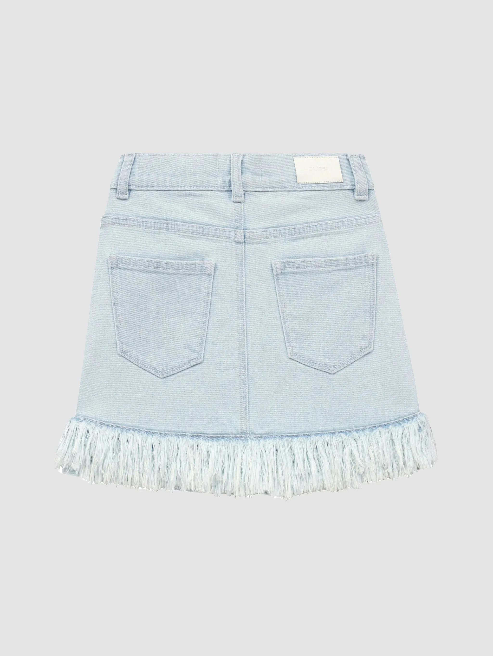 DL1961- Jenny Mini Jean Skirt (denim fur)