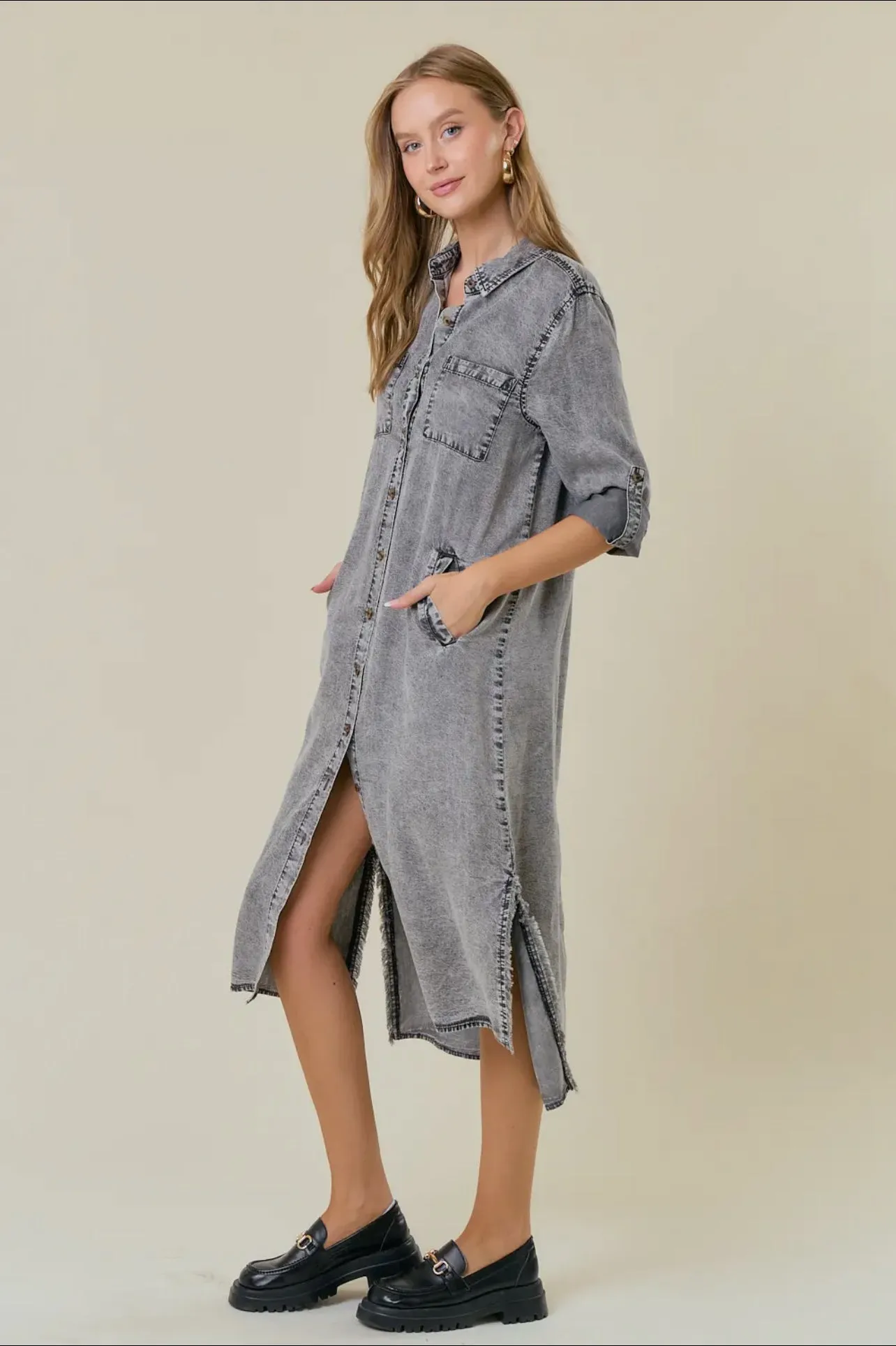 Doe   Rae Denim Dress