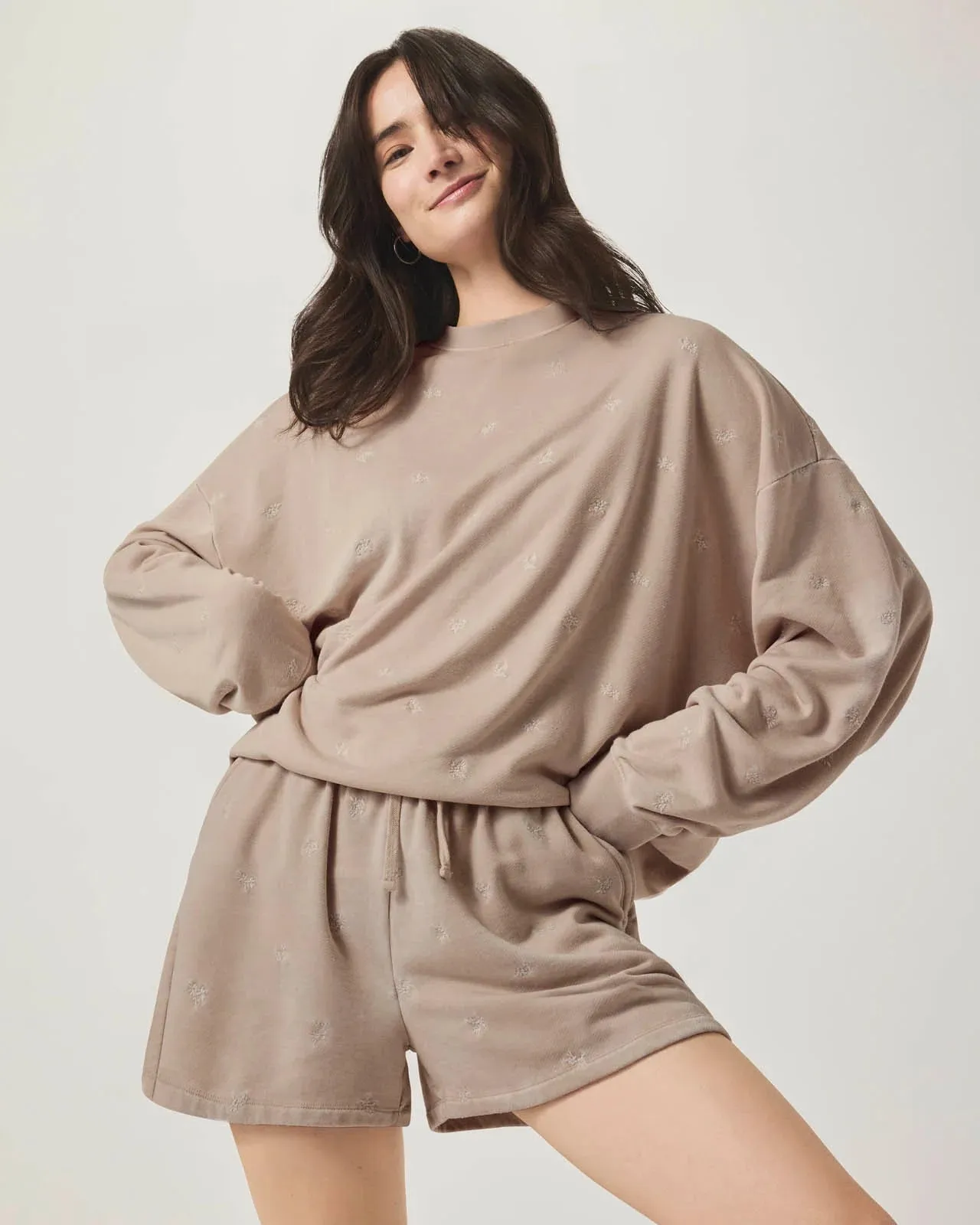 Elise Embroidered Short by Splendid | Fawn Floral
