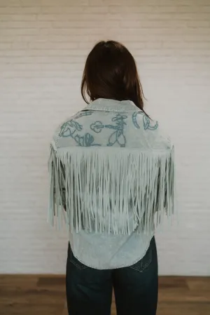 Embroidered Cowboy Blouse