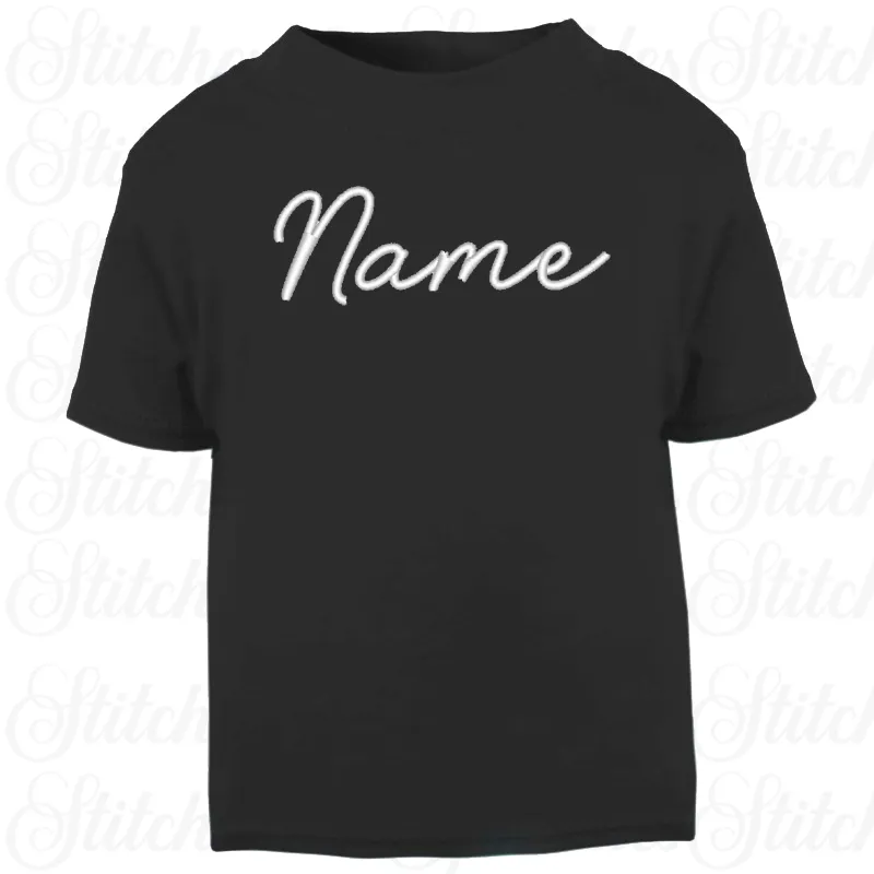 Embroidered T-shirt - Name