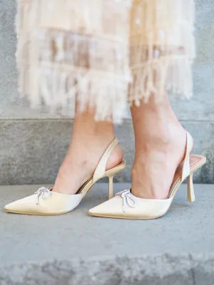 Evangeline Heels - Nude