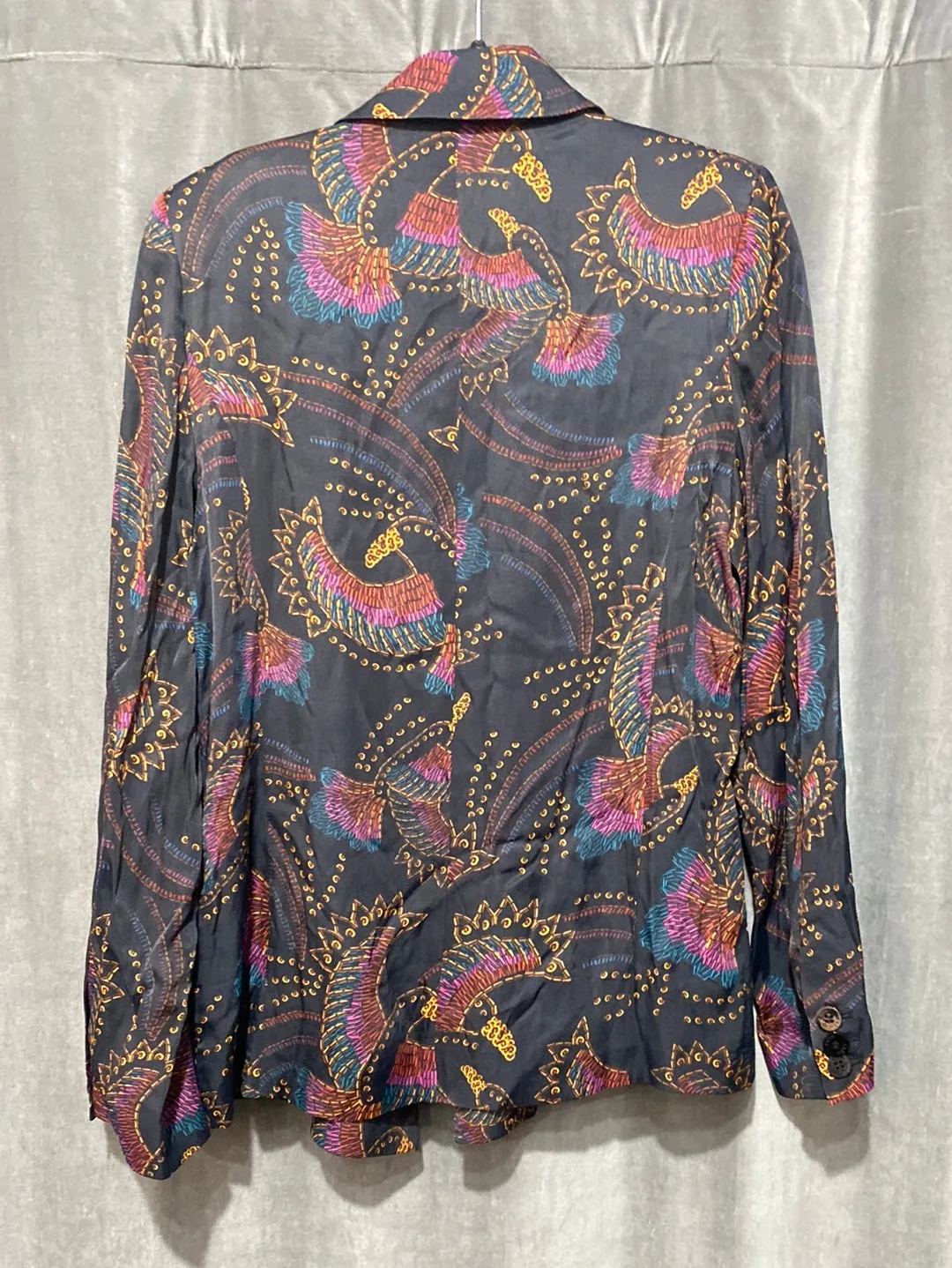 Farm Rio - Black Toucan Cotton Blazer