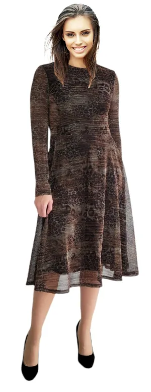 FIT AND FLAIR EVENING DRESS