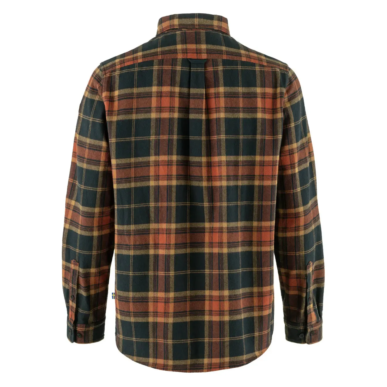 Fjallraven Ovik Twill Shirt Autumn Leaf / Dark Navy