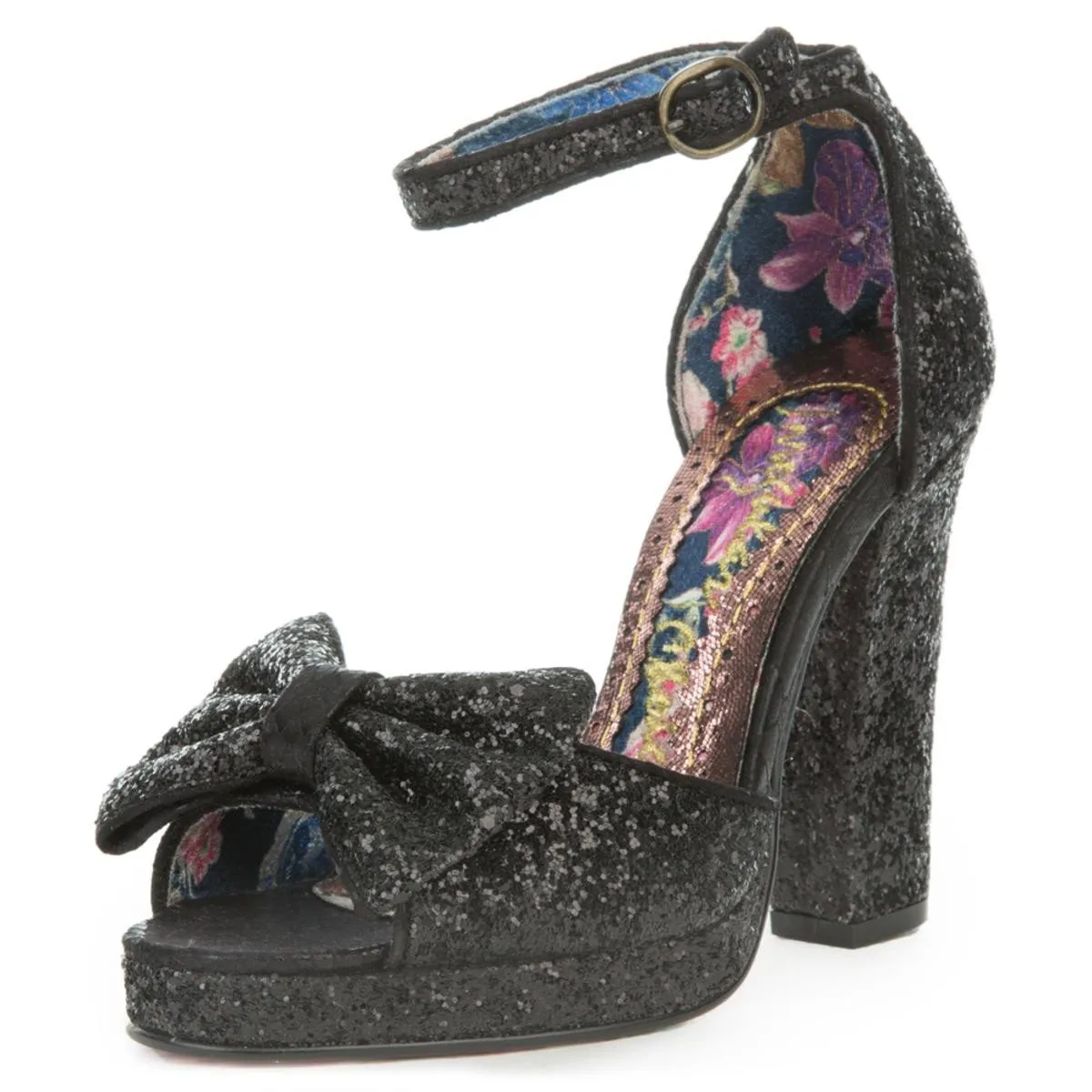 Flaming June Black High Heel BLACK