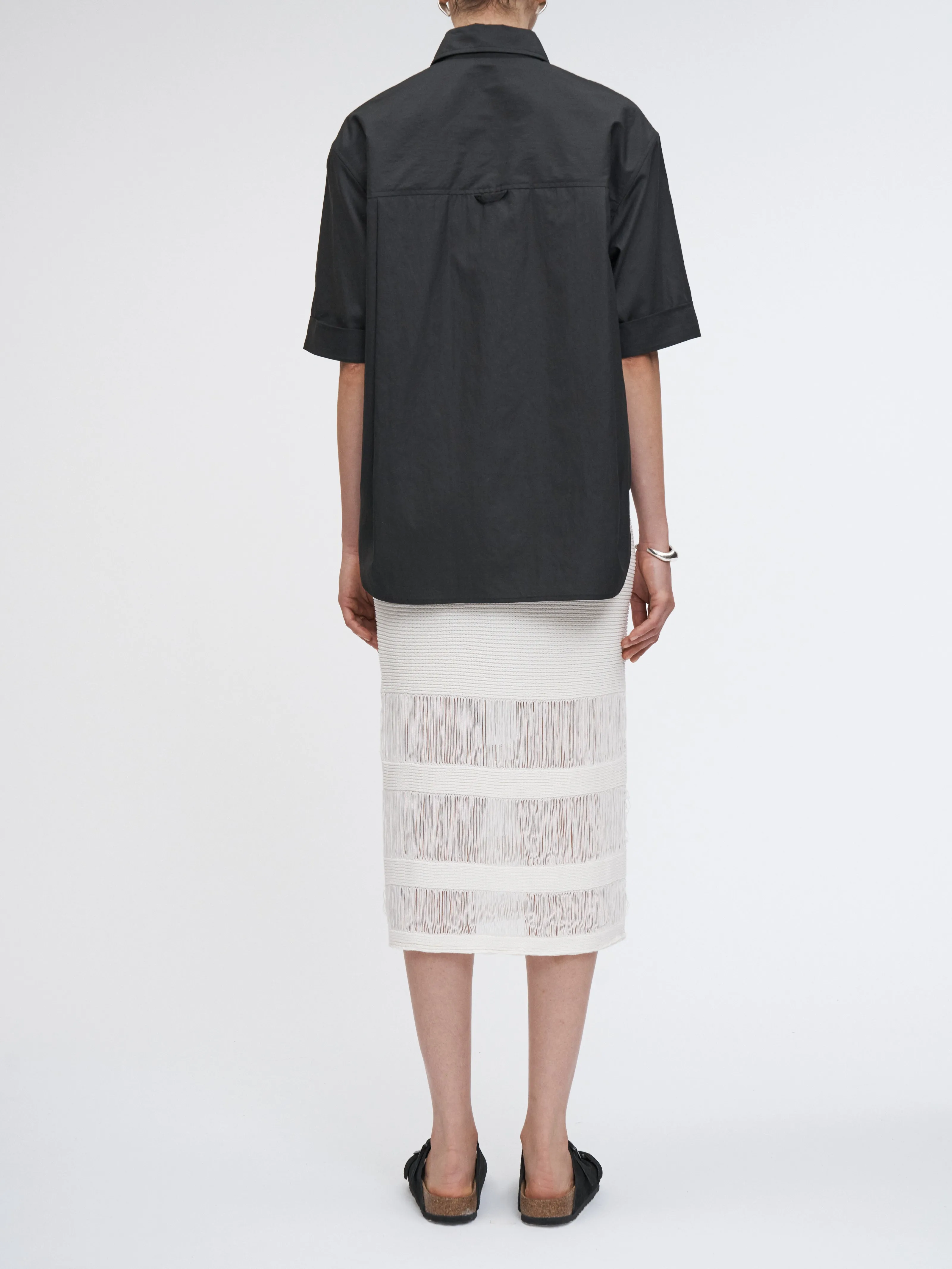 Float Skirt in Milk White