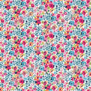 Floral Leopard/Cheetah Printed Vinyl